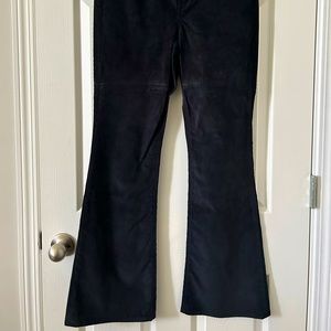 Corduroy Navy Blue Flare Pants